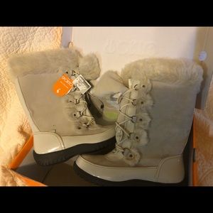 Sporto gray women’s size 11 boots with fur